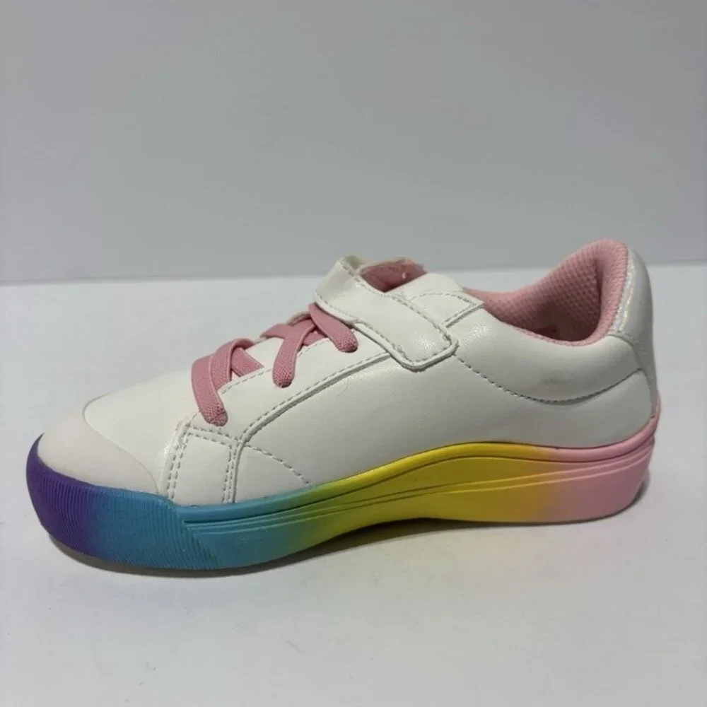 Dr. Scholl’s Toddlers’ Time Off Sneakers White, Girls’ Size 9 M